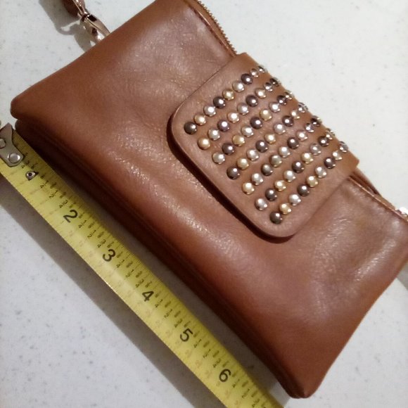 GUC Leather Studded Wristlet - Picture 13 of 16